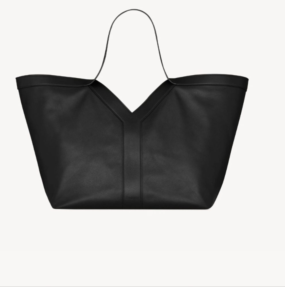Y tote in black